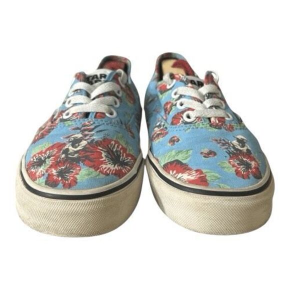 VANS Aloha Yoda Star Wars Blue Shoes Men 6 Women 7.5 May The Force Be With You - Picture 3 of 11